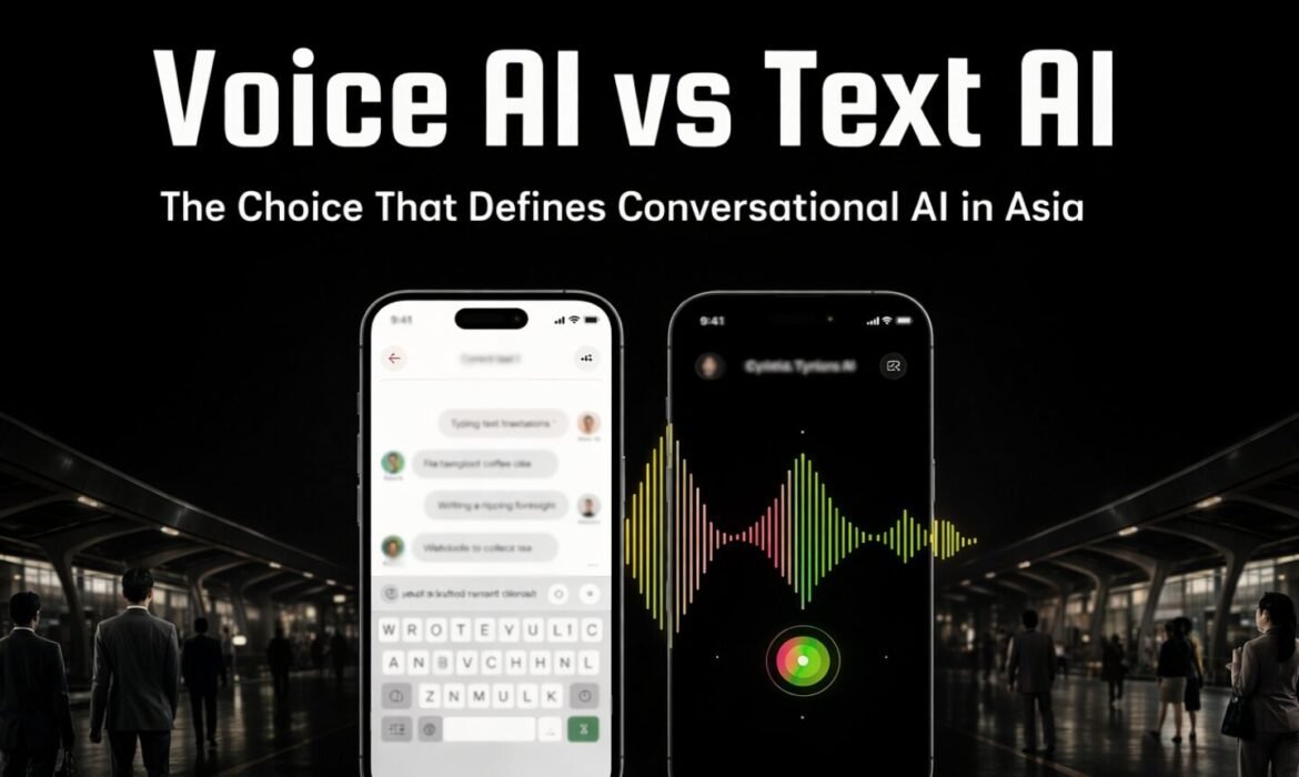 Voice AI vs Text AI: The Choice That Will Define Conversational AI in Asia