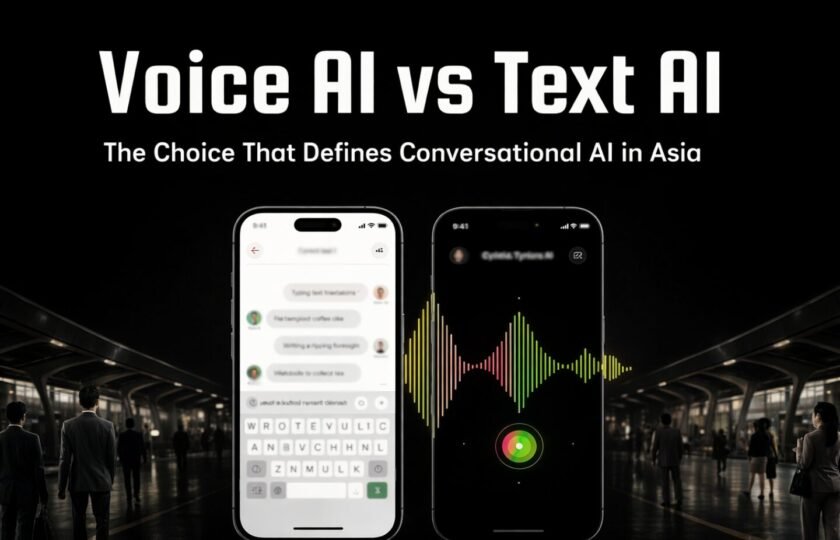 Voice AI vs Text AI: The Choice That Will Define Conversational AI in Asia
