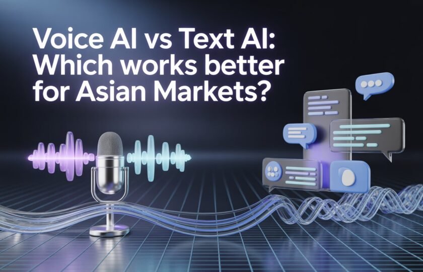 Voice AI vs Text AI: Which Works Better for Asian Markets?