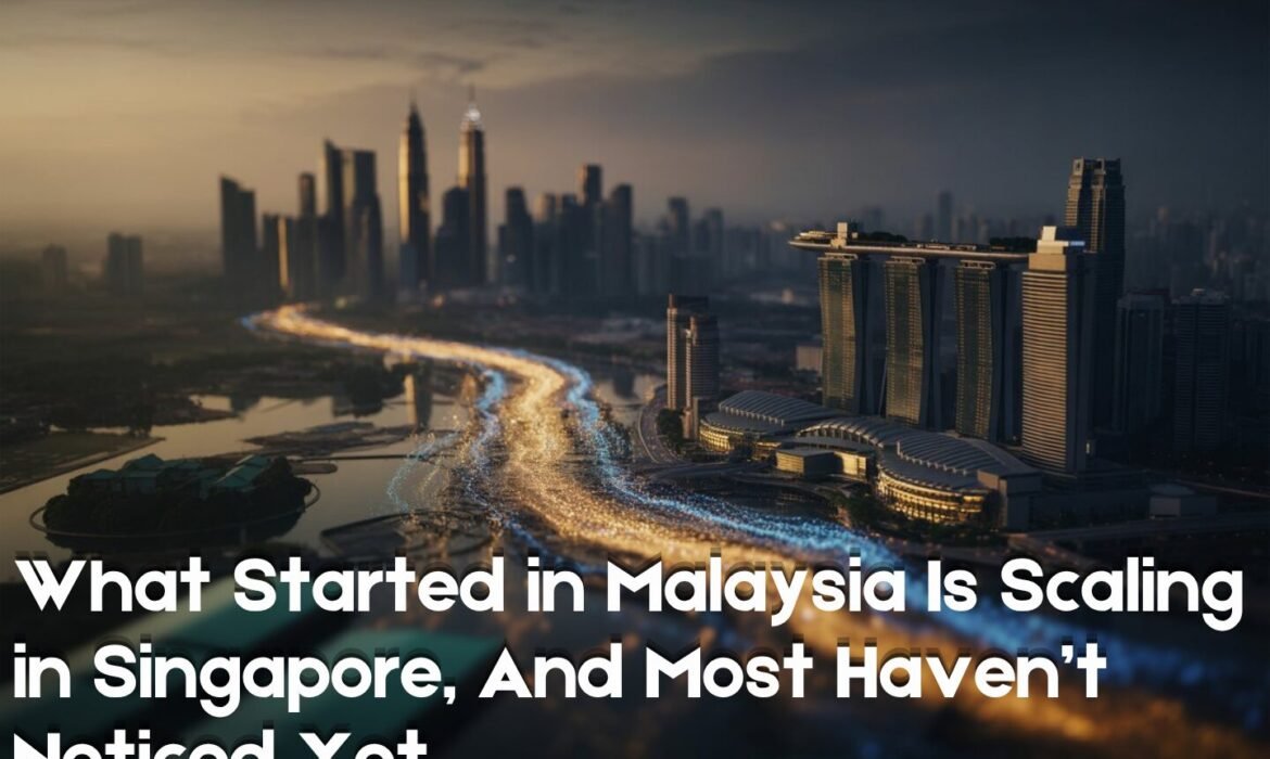 What Started in Malaysia Is Scaling in Singapore, And Most Haven’t Noticed Yet