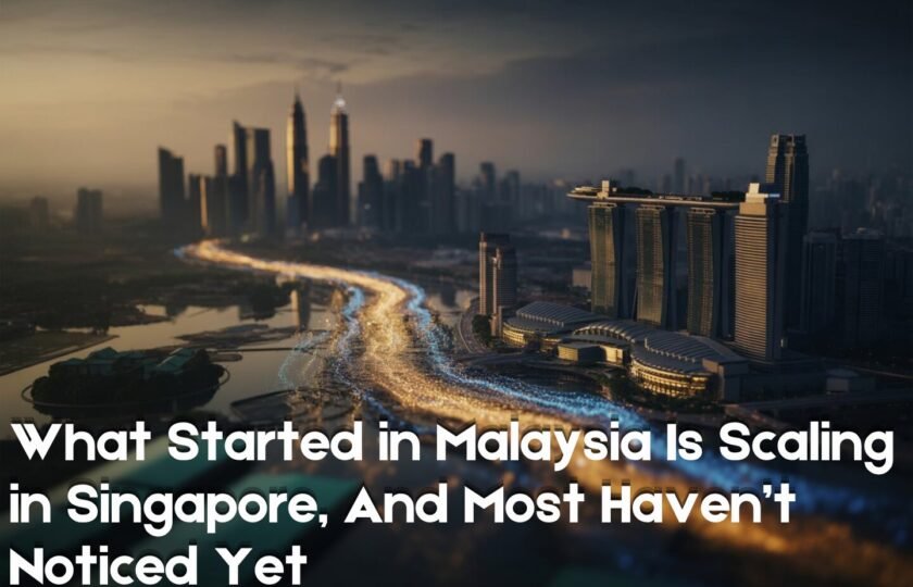 What Started in Malaysia Is Scaling in Singapore, And Most Haven’t Noticed Yet