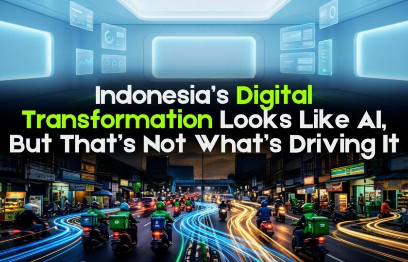 Indonesia’s Digital Transformation Looks Like AI, But That’s Not What’s Driving It