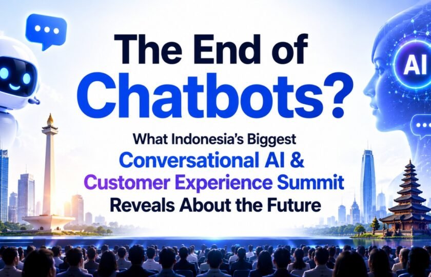 The End of Chatbots? What Indonesia's Biggest Conversational AI & Customer Experience Summit Reveals About the Future