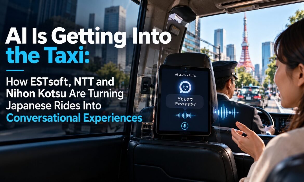 AI Is Getting Into the Taxi: How ESTsoft, NTT and Nihon Kotsu Are Turning Japanese Rides Into Conversational Experiences